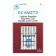 Голки Schmetz Leder 130/705 H-LL №90, 5 шт, для шкіри, для побутових швейних машин, на картонній основі