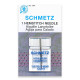 Голки Schmetz Hohlsaum Hemstitch 130/705 H-WING №120, 1 шт, для мережки, для побутових швейних машин, на картонній основі