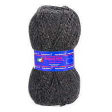 709 Пряжа Tropical Lane Calzepiu, 100г - 420м, антрацит меланж, 75% вовна, 25% нейлон
