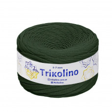 710285 Пряжа трикотажна 5-7 мм 290гр - 100м (оливковий хакі). Trikolino