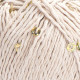 7104 Пряжа Cotton Gold Paillettes 50гр-140м (пряжене молоко). YarnArt