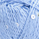 7110 Пряжа Cotton Gold Paillettes 50гр-140м (блакитний джинс). YarnArt