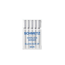 Голки Schmetz Overlock Serger ELX705 SUK-CF №65, 5 шт, для оверлока, для побутових швейних машин, без картонної основи