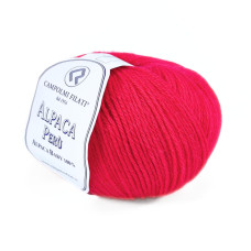 712 Пряжа Campolmi Filati Alpaca Peru, 100г - 200м, рожевий, 100% бебі альпака