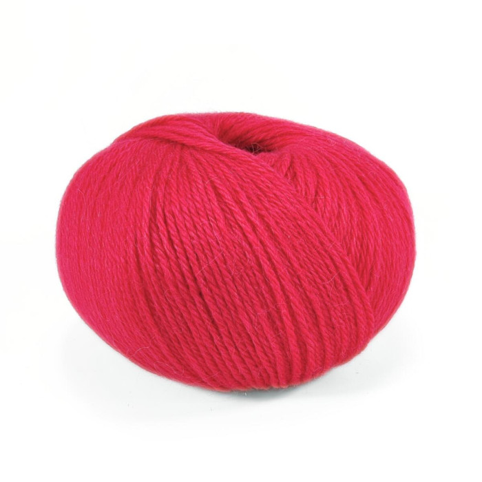 712 Пряжа Campolmi Filati Alpaca Peru, 100г - 200м, рожевий, 100% бебі альпака