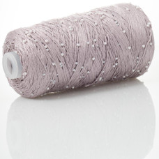 713 Infinity Yarn Пряжа намистини на котонi, бузкова пудра, 330гр-1000м