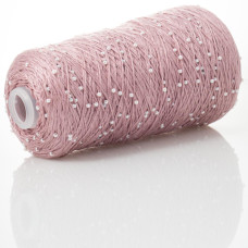 717 Infinity Yarn Пряжа намистини на котонi, пудра, 330гр-1000м