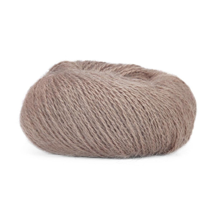 718 Пряжа Mondial Dolce Mohair, 50г - 150м, тауп, 60% кід мохер, 40% акрил