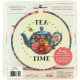 72-76321 Dimensions Набір для вишивки рахунковим хрестиком - Tea Time Час чаю 15x15 см, Aida14