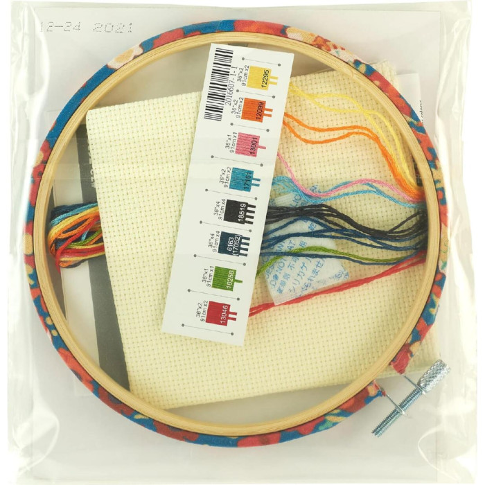 72-76321 Dimensions Набір для вишивки рахунковим хрестиком - Tea Time Час чаю 15x15 см, Aida14