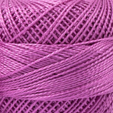 72 Муліне Art. 87 Pearl Cotton Luca-S, бавовна, 10 г, 80 м, колір бузково-рожевий