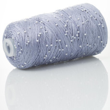 720 Infinity Yarn Пряжа намистини на котонi, блакитно-бузковий, 330гр-1000м