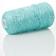 721 Infinity Yarn Пряжа намистини на котонi, бірюза, 330гр-1000м
