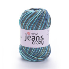 7212 Пряжа Jeans Crazy 50гр-160м (різнокольорова). YarnArt