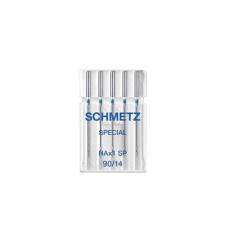 Голки Schmetz Super stretch HAx1 SP №90, 5 шт, для особливо еластичних тканин, для побутових швейних машин, без картонної основи