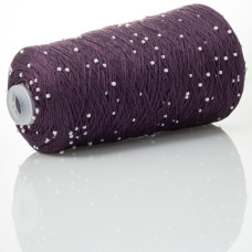 722 Infinity Yarn Пряжа намистини на котонi, темний фрез, 330гр-1000м