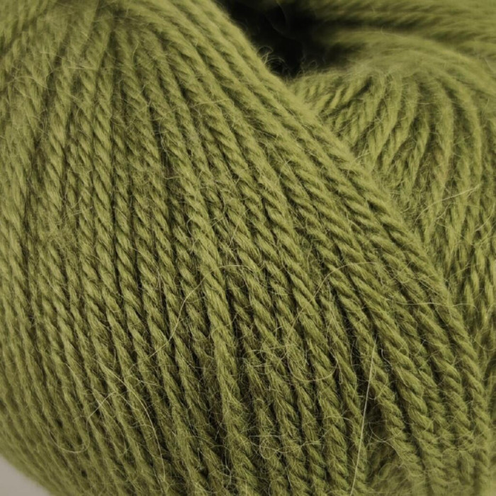 723 Пряжа Campolmi Filati Alpaca Peru, 100г - 200м, хакі, 100% бебі альпака
