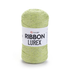 726 Пряжа Ribbon Lurex 250г-110м (салатовий). YarnArt