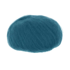 7263 Пряжа Lana Gatto Silk Mohair, 25г - 212м, бірюзовий, 75% супер кідмохер, 25% шовк