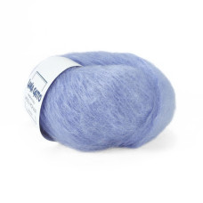 7264 Пряжа Lana Gatto Wool Mohair, 50г - 90м, ліловий, 73% мохер, 27% вовна