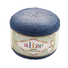 7266 Пряжа Bella Ombre Batik 250гр - 900м (різнокольорова). Alize