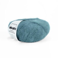 7267 Пряжа Lana Gatto Mohair Royal, 25г - 215м, світло-бірюзовий, 80% кід мохер, 20% нейлон