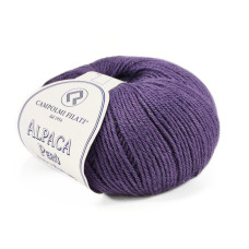 727 Пряжа Campolmi Filati Alpaca Peru, 100г - 200м, фіолетовий, 100% бебі альпака