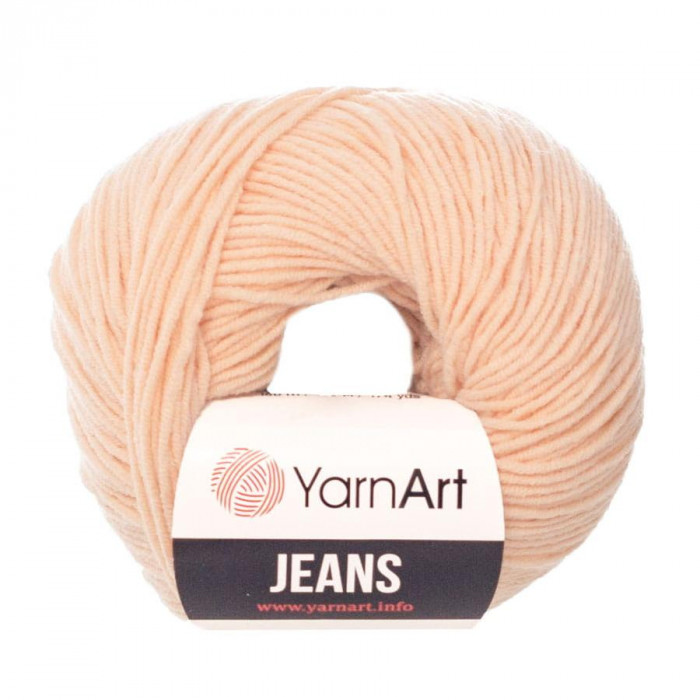 73 Пряжа Jeans 50гр - 160м (Світло-персиковий) YarnArt