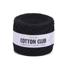 7300 Пряжа Cotton Club  310г-110м (чорний). YarnArt
