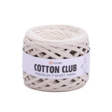 7312 Пряжа Cotton Club  310г-110м (молочний). YarnArt