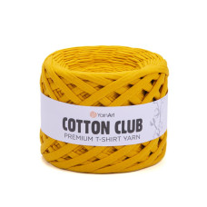 7317 Пряжа Cotton Club  310г-110м (насичений жовтий). YarnArt