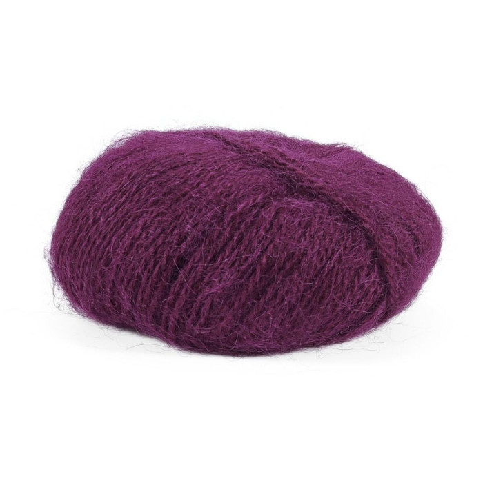 733 Пряжа Mondial Dolce Mohair, 50г - 150м, фіалковий, 60% кід мохер, 40% акрил