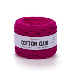 7338 Пряжа Cotton Club  310г-110м (яскраво-рожевий). YarnArt