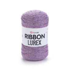 734 Пряжа Ribbon Lurex 250г-110м (світло-бузковий). YarnArt