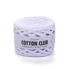 7350 Пряжа Cotton Club  310г-110м (блакитно-білий). YarnArt