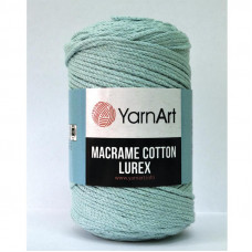 738 Пряжа Macrame Cotton Lurex 250 гр - 205 м (М'ятний) YarnArt