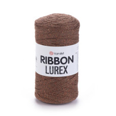 742 Пряжа Ribbon Lurex 250г-110м (шоколадно-мідний). YarnArt