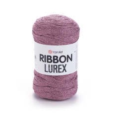 743 Пряжа Ribbon Lurex 250г-110м (рожево-фіолетовий ). YarnArt