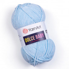 749 Пряжа Dolce Baby 50гр - 85м (світло-блакитний). YarnArt