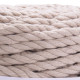 753 Пряжа Macrame Rope 9 mm 1000гр-55м (бежевий). YarnArt