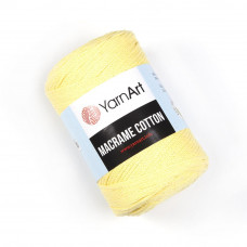754 Пряжа Macrame Cotton 250 гр - 225 м (Жовтий) YarnArt