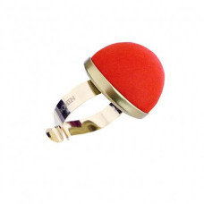 75591 Bohin Подушечка для голок на браслеті (колір червоний)
