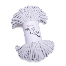 756 Пряжа Macrame Braided XL 1000г-82м (світло-сірий). YarnArt