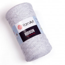 756 Пряжа Ribbon 250гр - 125м (Світло-сірий) YarnArt