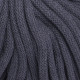 758 Пряжа Macrame Braided XL 1000г-82м (темно-сірий). YarnArt