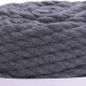758 Пряжа Macrame Rope 9 mm 1000гр-55м (темно-сірий). YarnArt