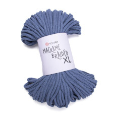 761 Пряжа Macrame Braided XL 1000г-82м (денім). YarnArt