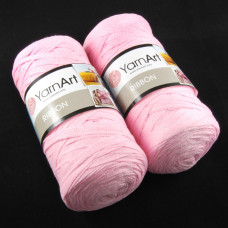 762 Пряжа Ribbon 250гр - 125м (Розовый) YarnArt