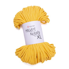 764 Пряжа Macrame Braided XL 1000г-82м (жовтий). YarnArt