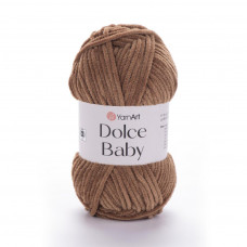 765 Пряжа Dolce Baby 50гр - 85м (молочний шоколад). YarnArt